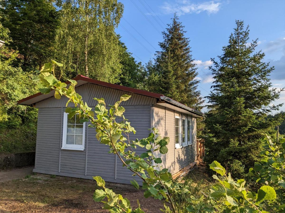 Ruhiges Ferienhaus Mit Sauna: Hellaberg III Langenbach  Luaran gambar