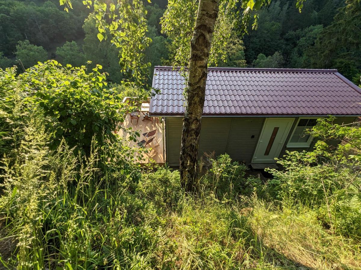 Ruhiges Ferienhaus Mit Sauna: Hellaberg III Langenbach  Luaran gambar