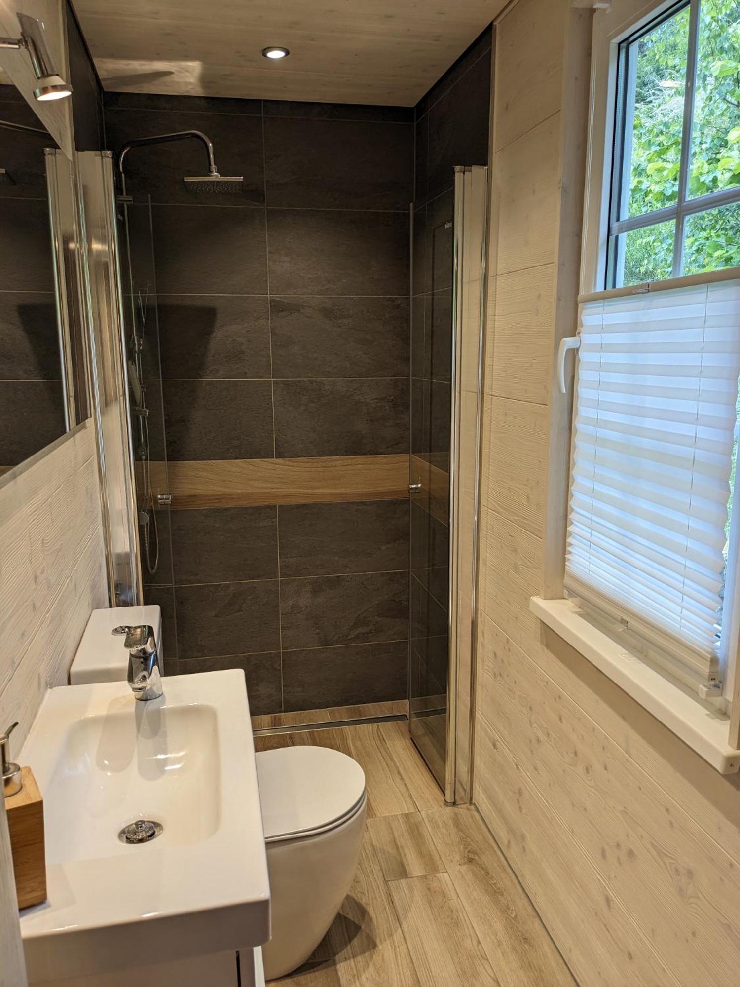 Ruhiges Ferienhaus Mit Sauna: Hellaberg III Langenbach  Luaran gambar